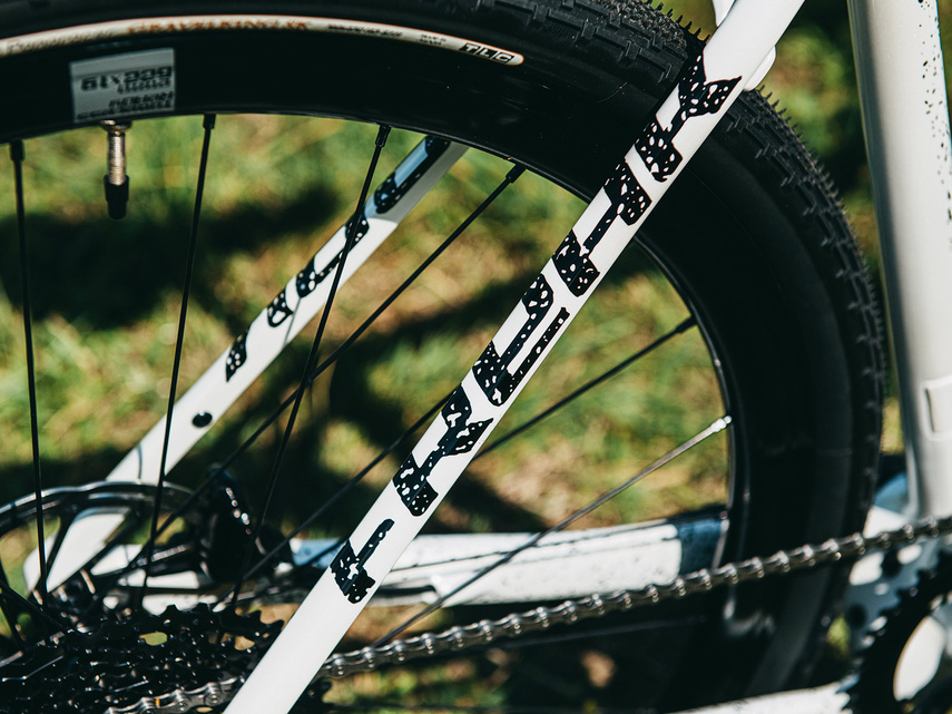 Rower gravel ACCENT FREAK CARBON APEX biały