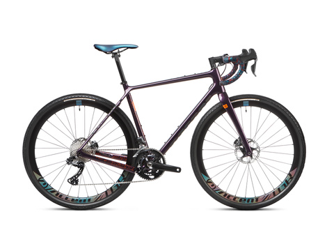 Rower gravel ACCENT FREAK CARBON GRX Di2 ultraviolet