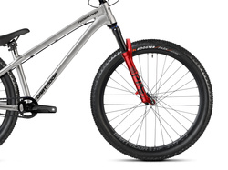 Rower Two6Player Pro, koła 26", Brushing Silver (szczotkowany srebrny połysk),