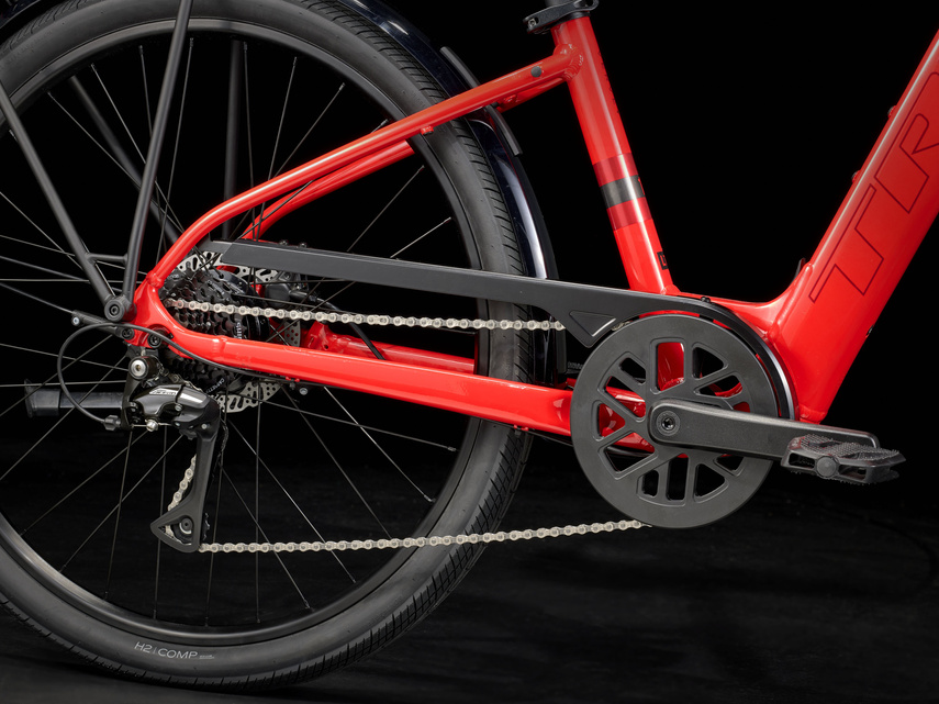 Rower Trek Verve+ 1 LT o niskim przekroku