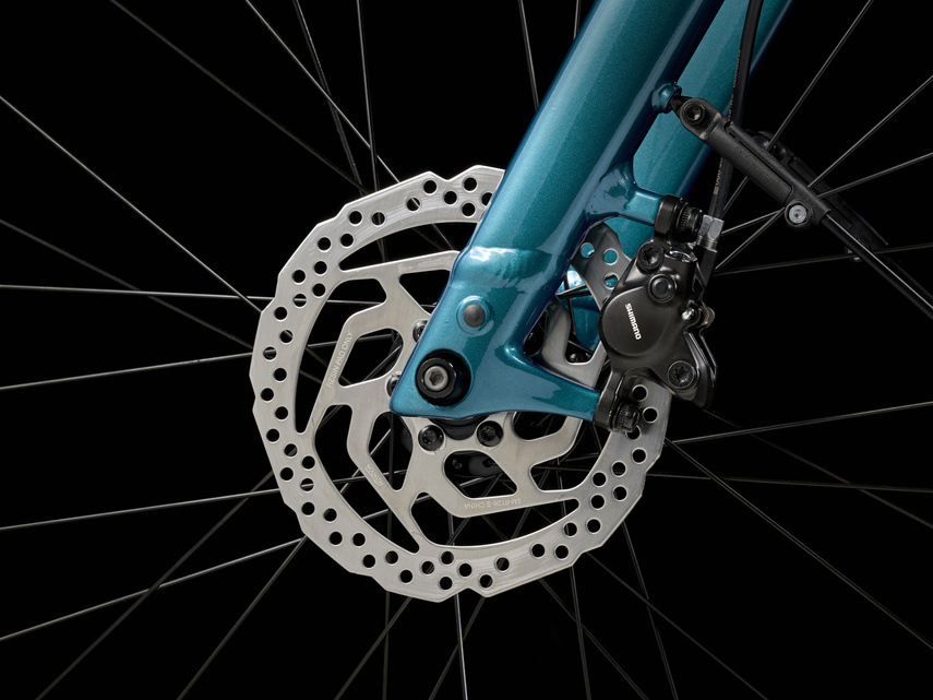 Rower Trek Verve+ 2 o niskiej rurze górnej Gen 3