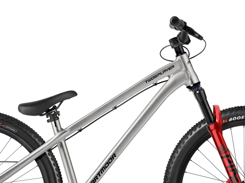 Rower Two6Player Pro, koła 26", Brushing Silver (szczotkowany srebrny połysk),