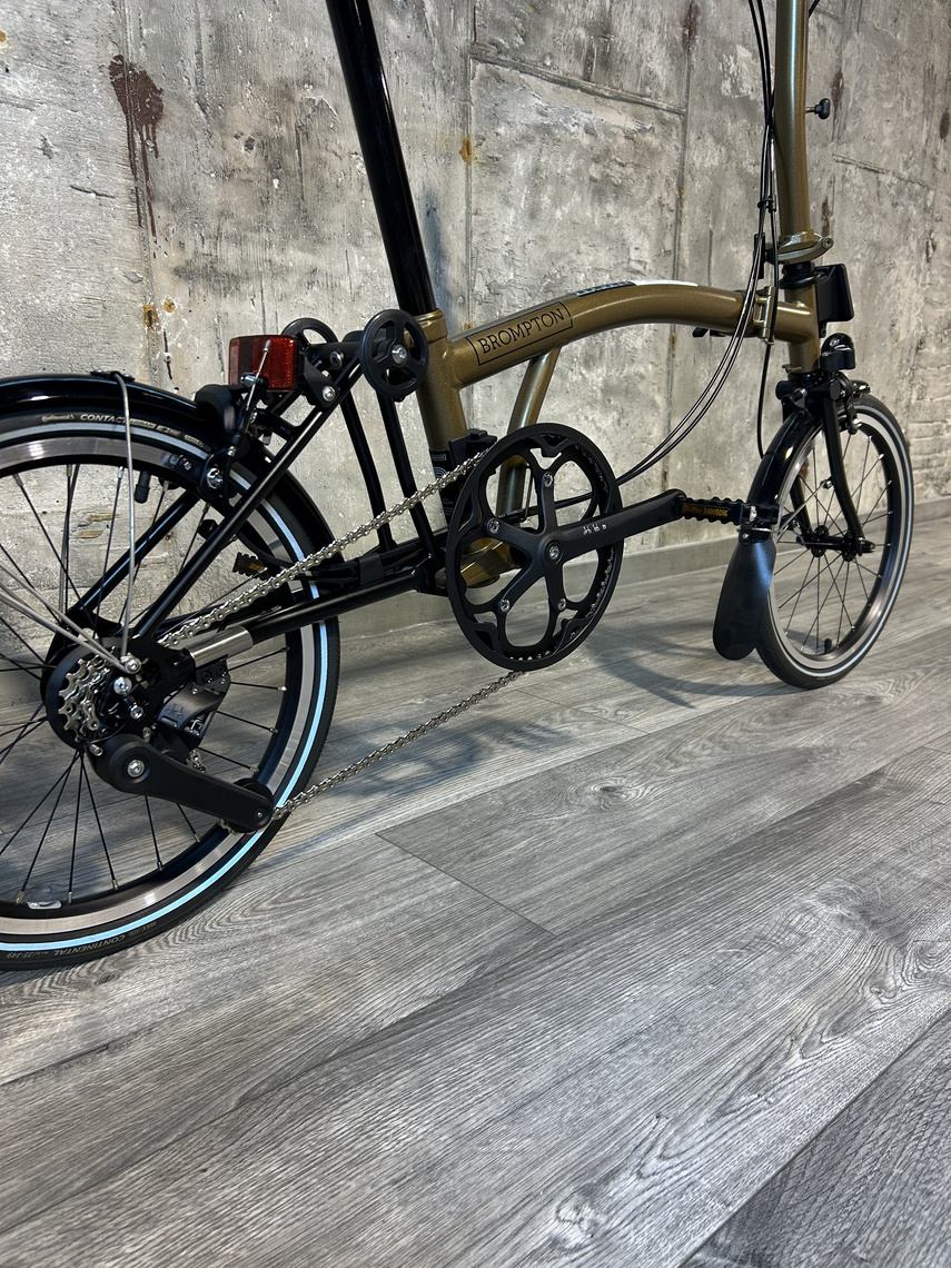 Brompton P-line Urban M4L Bronze Metalic