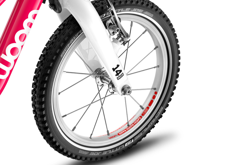 Rower 2025 woom GO 2 hot pink