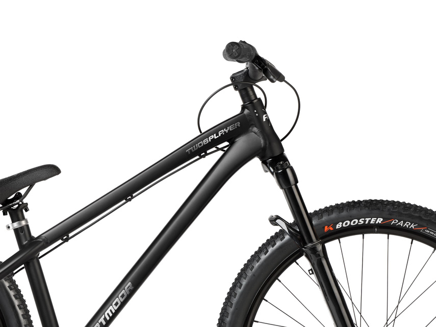 Rower Dartmoor Two6Player Evo, koła 26", Midnight Black (czarny mat z lustrzanymi naklejkami)