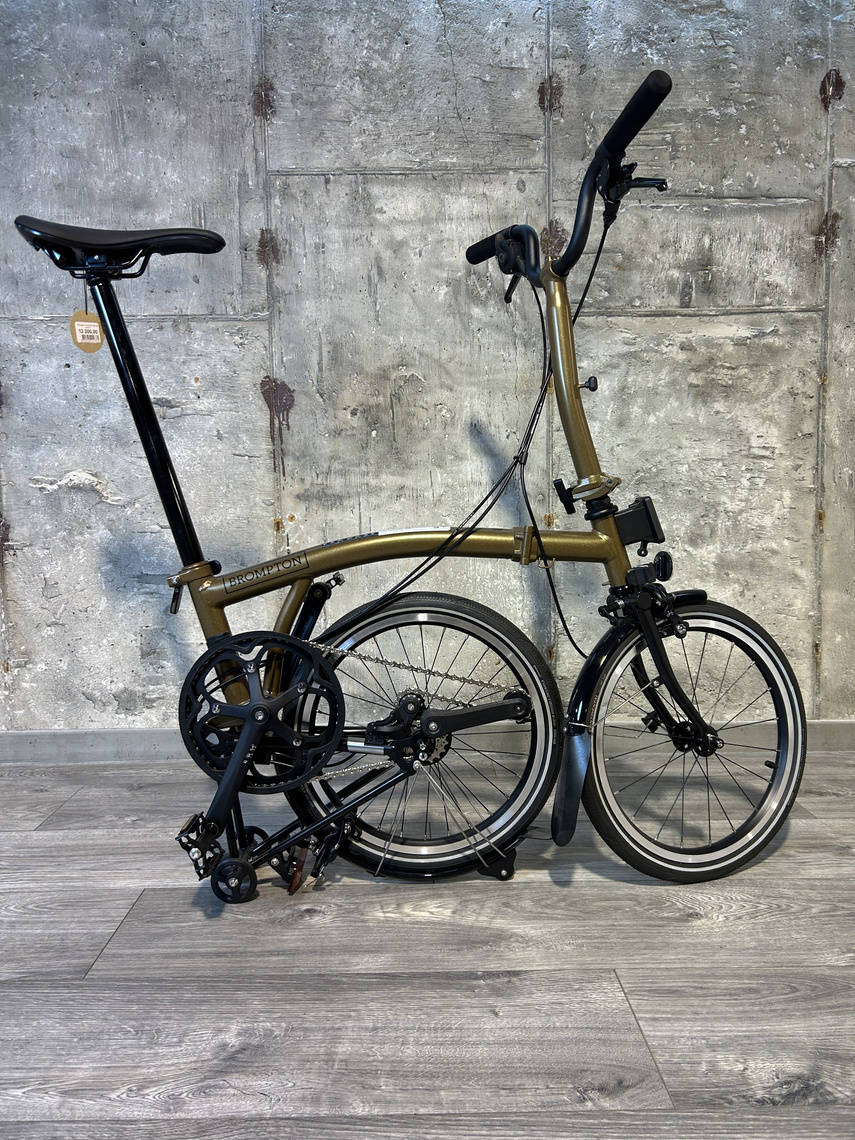 Brompton P-line Urban M4L Bronze Metalic