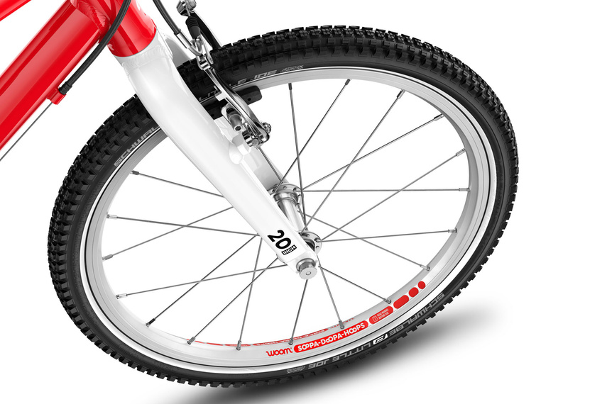Rowerek 2025 woom GO 4 red