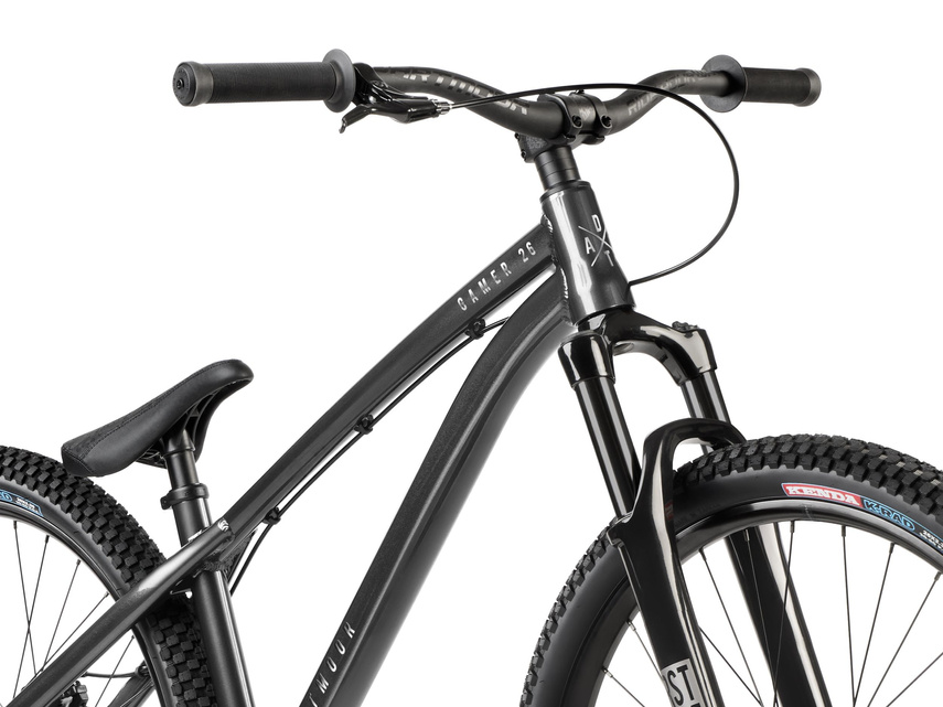 Rower Dartmoor Gamer Intro 26, koła 26", Anthracite Flash (antracytowy połysk z lustrzanymi naklejkami)