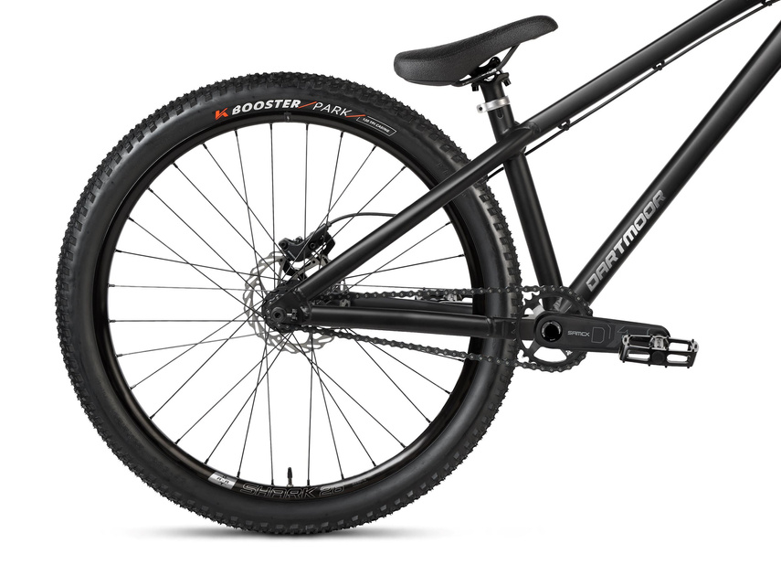 Rower Dartmoor Two6Player Evo, koła 26", Midnight Black (czarny mat z lustrzanymi naklejkami)