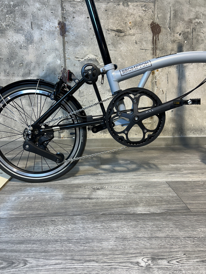 Brompton P-line S4L Lunar Grey