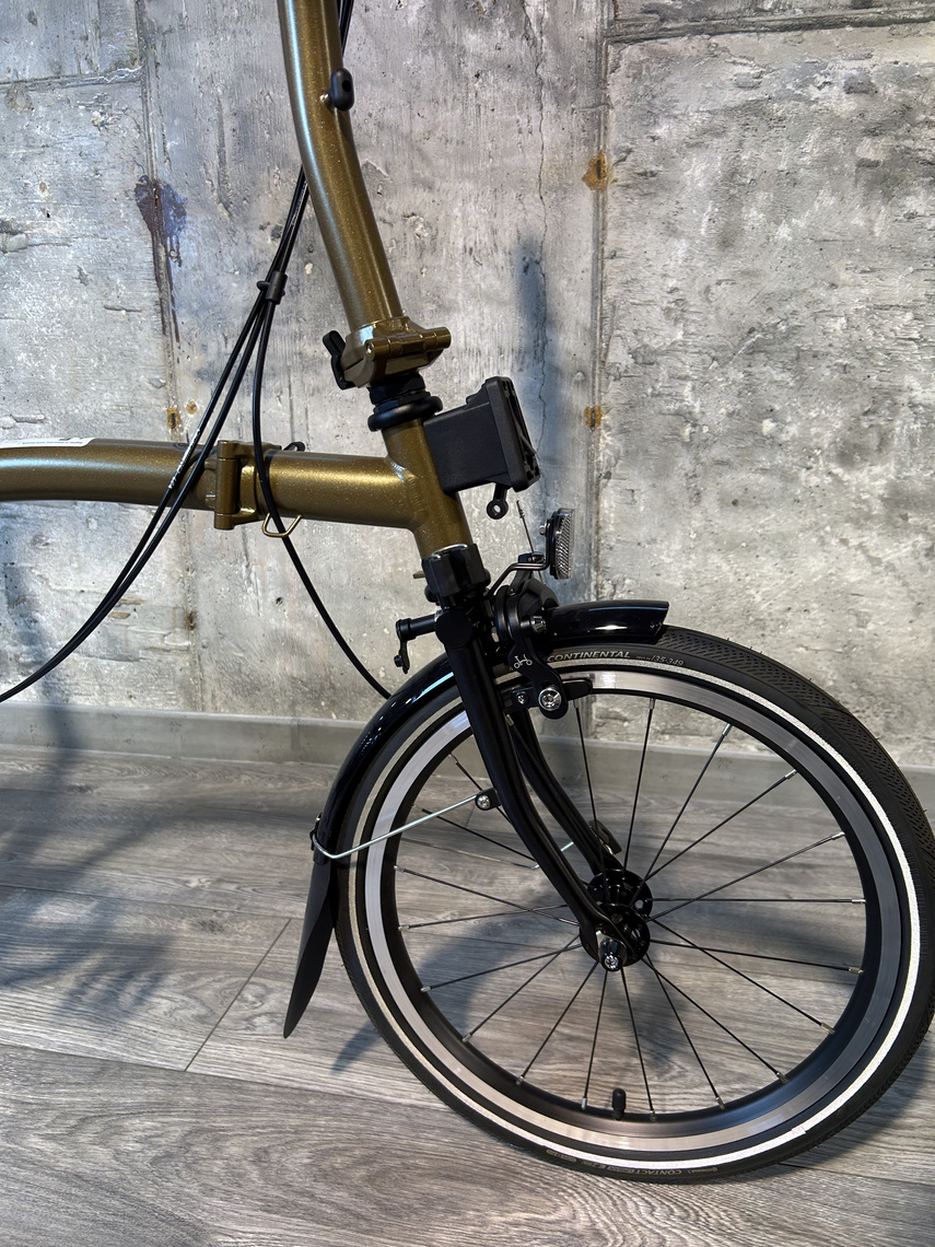Brompton P-line Urban M4L Bronze Metalic