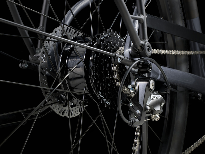 Rower Trek Verve+ 1 LT o niskim przekroku