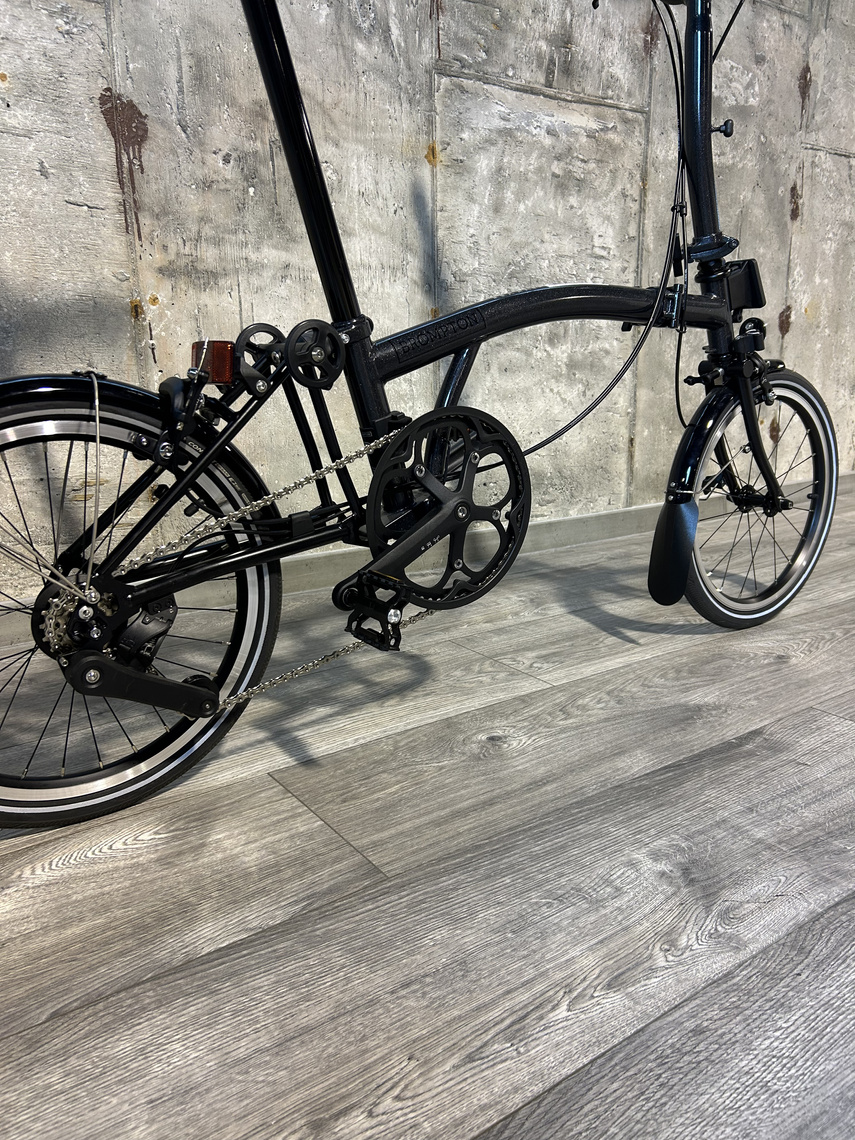 Brompton P-line Urban M4L Midnight Black