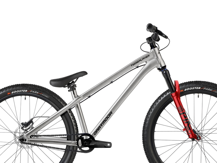 Rower Two6Player Pro, koła 26", Brushing Silver (szczotkowany srebrny połysk),