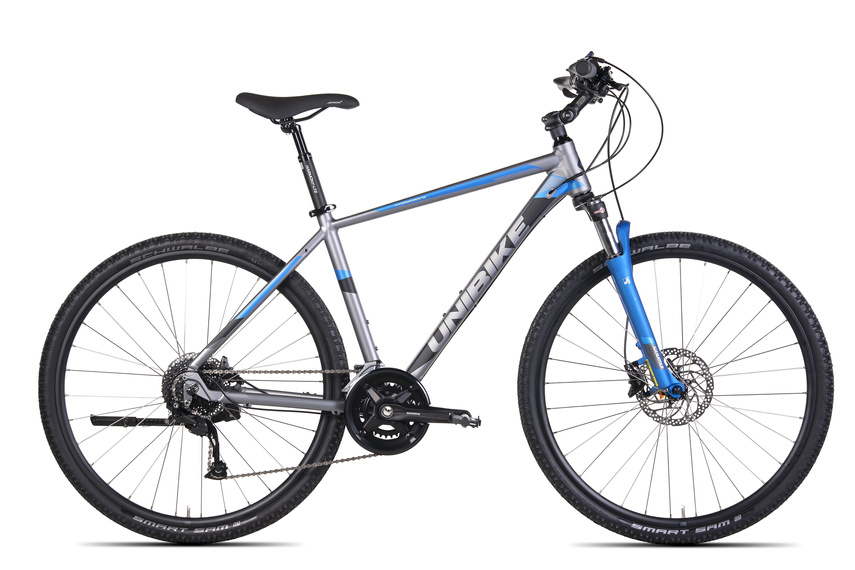 Rower UNIBIKE CROSSFIRE (GTS) grafitowo-niebieski