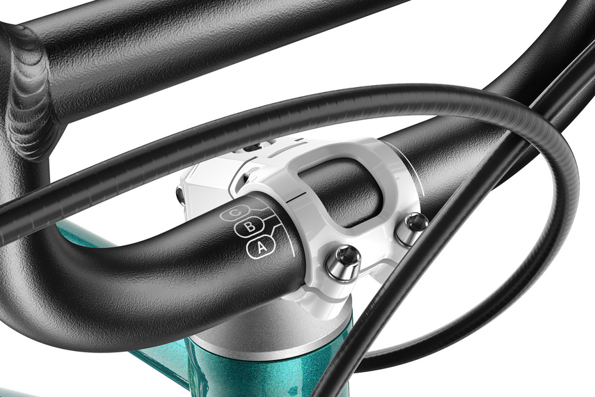 (new) Rower woom GO 3 AUTOMAGIC metallic turquoise