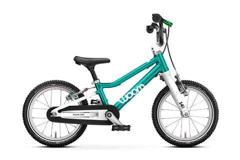 Rower 2025 woom GO 2 metallic turquoise